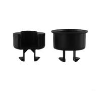 Bague pour pivot Portillon 2pcs pour Dodge 1500 02-08 Bague pour | pour dodge 1500 2002-2008, matériau plastique résistant, installation pour facile, couleur noire