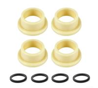 Bague pour pivot pour amortisseur MTB 15x12x8mm Bague pour pivot | Matériau polyuréthane composite, longue durée de vie, absorption des chocs optimale, couleur noire jaune(Four)