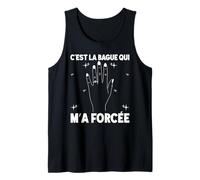 Bague Qui m'a Forcé EVJF Future Mariée Enterrement Vie Débardeur