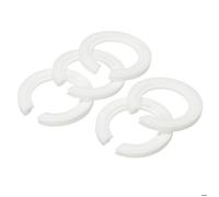 Bague réductrice de lampe SOURCING MAP 10Pcs E27 à E14 Lampe Ombre Support Anneau Convertisseur pour Appareil éclairage Blanc