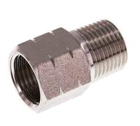 Bague réductrice en acier inoxydable 1/2'' NPT x G 1/2'' M/F 40 Bar - Hydraulique