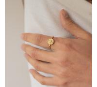 Bague réglable astro doré - cancer