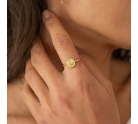 Bague réglable astro doré - capricorne