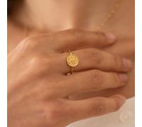 Bague réglable astro doré - sagittaire