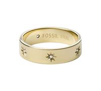 Bague Sadie Shine Bright de Fossil en acier inoxydable, dorée, pour femme, JF038747105