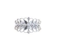 Bague sarde campidanese en argent 1 fil à claire voie