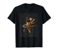 Bague Saturne Ours Flottant dans l'espace T-Shirt