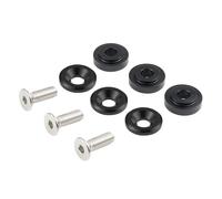 Bague Sélecteur Vitesse Compatible Avec Pour Civic Pour FN2 Pour Type Pour R 2006-2011 Bagues Base Levier Vitesse Assemblage Levier Sélection Liaison Transmission Manuelle(Noir)