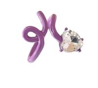 Bague simple réglable en forme de cœur - Texture en alliage - Convient pour un look assorti au quotidien, taille unique, Comme décrit, Comme décrit.