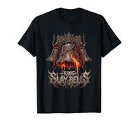 Bague Slay Bells Heavy Metal Noël T-Shirt Graphique avec Valeur