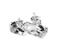 Bague soleil et lune, bagues de couple vintage, matériau en alliage de cuivre, convient comme cadeau de Saint-Valentin et d'anniversaire, Mond ring, Cuivre, Voir description