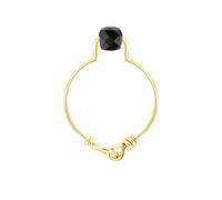 Bague spinelle noir & or (58)