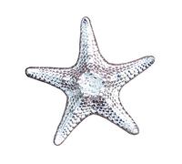 Bague Statement Etoile de Mer, Grosse Bague Etoile de Mer, Bijoux Etoile de Mer, Cadeaux Etoile de Mer, Fait Main, en Étain, Fabrication Française, Les Etains de Jumlihac