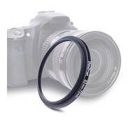Bague Step-Up de 62 mm-72 mm pour filtres compatible avec toutes les marques d'objectif de 62 mm de diamètre vers filtre UV ND CPL de 72 mm. Fabriqué en usinage CNC.