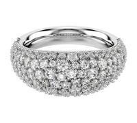 Bague Sublima, Blanche, Métal rhodié 60