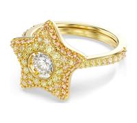 Bague Sublima, Taille ronde, Étoile, Multicolore, Doré à l’or 18 carats (750/1000) 55-60
