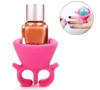 Bague Support Vernis à Ongles - SHOP-STORY - Rose