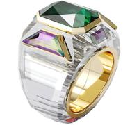 Bague - Swarovski - Chroma - Cristal - Plaqué or - Argent 12