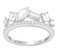 Bague Swarovski Henrietta, Blanche, Rhodiée Taille 55 Neuve Avec Boîte 99€
