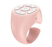 Bague Telecommande - Controle Video Bout Doigt, Defilement Page sans Fil Clicker, Boitier Plastique ABS Robuste Structure, Obturateur Appareil Rechargeable | Appareil pour Smartphone & Table