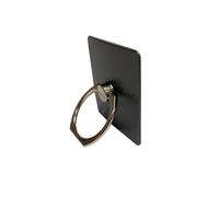Bague Téléphone Portable - Anneau Téléphone Rotation 360 - Support De Doigt Autoadhésif - Gris Hobby Tech