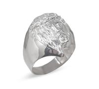 Bague tête de Christ des Gitans en argent massif 925, taille homme, 22 mm de large 67