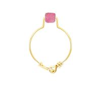 Bague tourmaline rose & or (56)