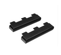 Bague Vent Auto Couvercle Grille Sortie Conduit Climatiseur AC Au Sol 2 Pièces Intérieur Compatible Avec VW Pour Touareg 2019 2020 2021 2022 2023
