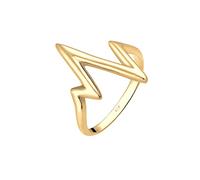Bague - Vermeil - Doré, Q
