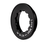 Bague Verrouillage Center Lock Vélo - Couvercle Disque Moyeu Axe Barillet | Accessoire Universel Aluminium | Pièce Remplacement Solide pour Freins Disque VTT Route Cyclisme Sécurité