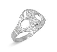 Bague Vierge de Tíscar en argent massif 925, tête de 11 mm de large. Sainte patronne de Quesada 52