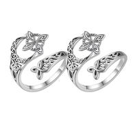 Bague Witches Knot Bijou de style bohème vintage avec nœud