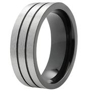 Bague - ZIPPO - Acier Inoxydable Brossé - Taille 65 - Multicolore - Pour Hommes 65