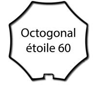 Bagues adaptation moteur Nice Era M et MH - Octogonal Etoile 60