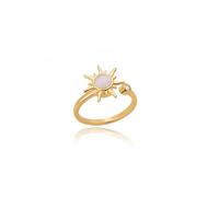 Bagues Bague Bijoux Femme Hommes Anneaux De Trèfle Rotatif À Quatre Feuilles Pour Femmes Spinner Ring Jz3805G-1-Sl21