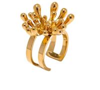 Bagues Bague Bijoux Femme Hommes Feu D’Artifice De Fleurs Anneau Ouvert Yh3017Agold