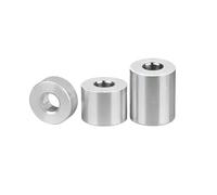 Bagues d'arbre de précision, Manchon de palier cylindrique en alliage d'aluminium, diamètre intérieur 5,2 mm, diamètre extérieur 10 mm, hauteur 2 mm-20 mm, entretoise de palier(5.2x10x8mm(10pcs))