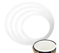 Bagues de contrôle de batterie - Lot de 4 anneaux amortisseurs 10/12/14/16 pouces | Mufflers pour & | Accessoires de percussion pour réduire les harmoniques et contrôler le son