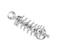 Bagues de déclaration en forme de mille-pattes mécaniques audacieuses, taille réglable, bijoux gothiques en acier inoxydable 304, accessoires de doigt, cerceau gothique Webspinner pour hommes