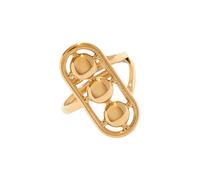 Bagues de déclaration en perles ton avec taille réglable pour porter tous les jours - Bagues modernes confortables avec bande - Taille ouverte - Minimaliste - Décontracté - Coloré - Empilable - Pour