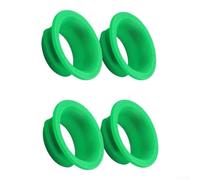 Bagues de Décoration Frein 4pcs Plastique MT5 | Plastique léger, installation pour facile, design pour professionnel outils spécifiques(Green)