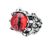 Bagues de Festival en forme d ' oeil de loup et de démon, ouverture Unique, bijoux de doigt, Texture en alliage pour fête et usage quotidien, mode pour hommes