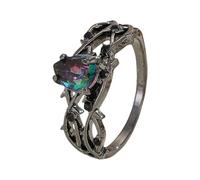 Bagues de fête vintage uniques offrant un look tendance pour ceux qui adoptent l'individualité et la personnalité unique, taille unique, Comme décrit, Comme décrit.