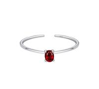 Bagues De Fiançailles En Argent 925 Avec Pierre De Naissance, Ajustables, Fines Et Empilables, Taille Carrée, Pierres Précieuses Naturelles, Pour Femmes Et Filles, Bijoux Cadeaux Avec Boîte, Jan