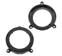 tomzz Audio 2834-014 Anneaux de Haut-parleurs Adaptateurs Supports compatibles avec Mercedes W203 Porte arrière pour Haut-parleurs DIN 130mm