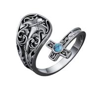 Bagues de mariage réglables, bagues de rencontres, croix géométriques, ouverture de doigt, bijoux adaptés à l ' ouverture de pour et homme