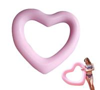 Bagues de natation gonflables en forme de cœur, bouée de piscine épaisse pour l'été, l'extérieur, la plage, les fêtes, pour adultes, adolescents,