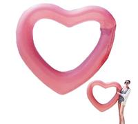 Bagues de Natation gonflables - Tube de Bain Flottant pour Piscine en Forme de cœur - Water Fun Beach Party Toys, Tube de Natation d'été pour, Adultes