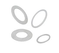 Bagues de réduction de scie, 4 pcs Bagues de réduction d'alésage de lame de scie HATOOLHA® Bague de réduction de lame de scie circulaire Entretoises de lame de scie (4 tailles x 1 pièce)