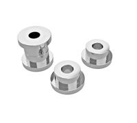 Bagues de rehausseur de guidon en billettes CNC - Compatibles avec Harley Softail Dyna Sportster 1984-2016